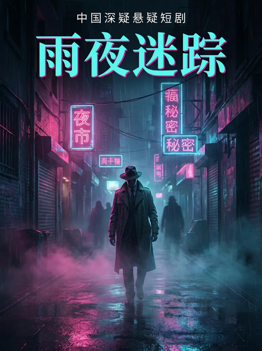 日产一二三四六七区 悬疑追踪短剧 - 雨夜迷踪海报
